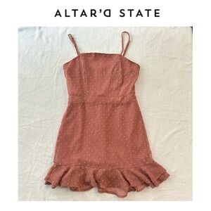 Altar’d State Mauve Mini Dress